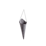 Lübech Living kræmmerhus hanging cone 29 cm grey - Fransenhome